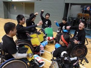 東京都肢体不自由特別支援学校ハンドサッカー大会 3年生引退試合 筑波大学附属桐が丘特別支援学校 東京都肢体不自由特別支援学校ハンドサッカー大会 3年生引退試合 筑波大学附属桐が丘特別支援学校